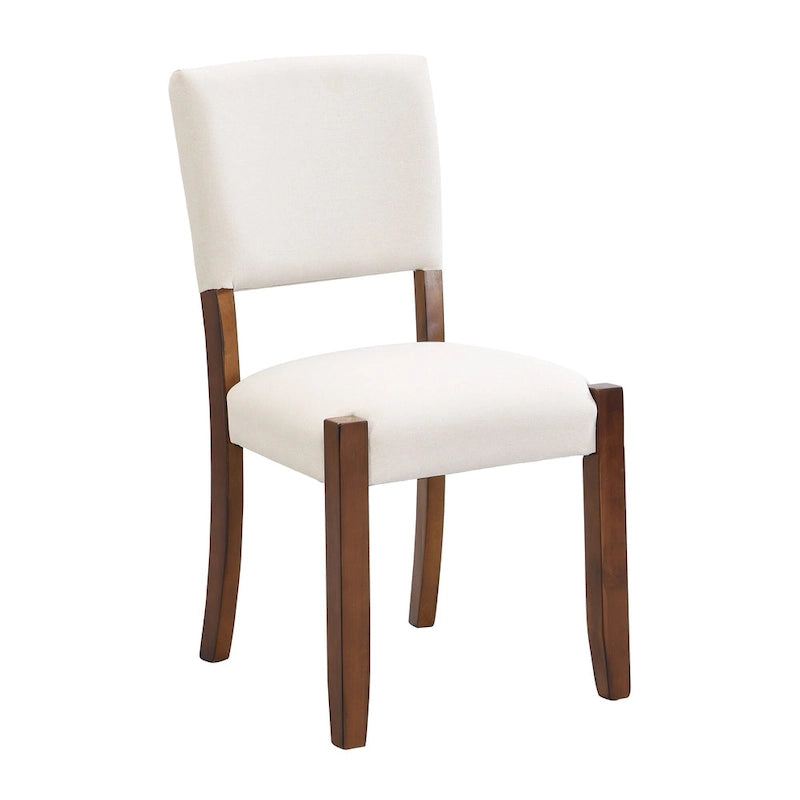 Set da pranzo moderno 5 pezzi con tavolo rettangolare e sedie