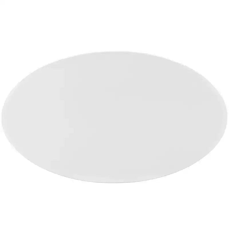Tavolo da pranzo ovale con piano in legno 48 Lippa bianco - Modway: Elegante arredo cucina moderno, per 4 persone