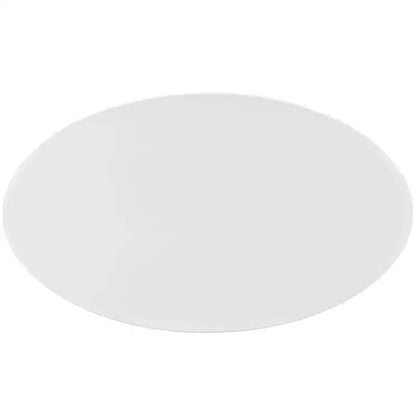 Tavolo da pranzo ovale con piano in legno 48 Lippa bianco - Modway: Elegante arredo cucina moderno, per 4 persone