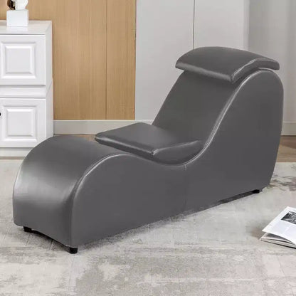 Chaise longue da yoga da 60 pollici con cuscino poggiatesta regolabile