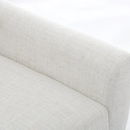 Fauteuil d'appoint en lin, à oreilles, lot de 2