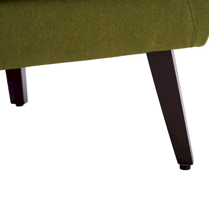Fauteuil d'appoint en lin, à oreilles, lot de 2