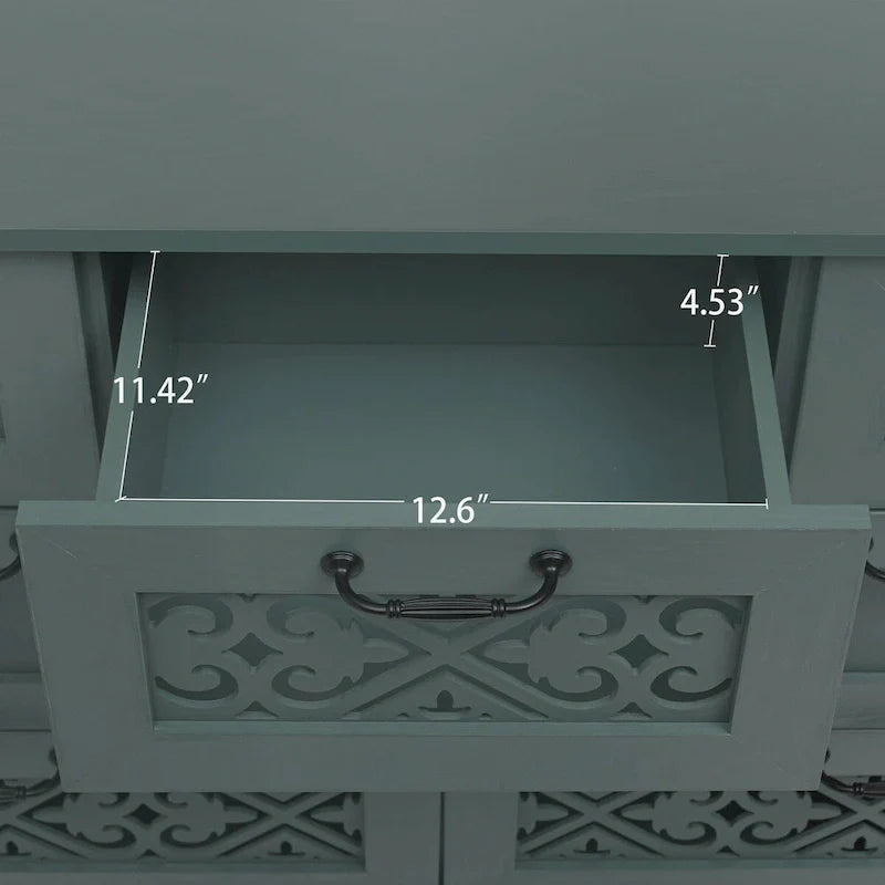 Commode 7 tiroirs Meuble américain Convient pour la chambre à coucher - S/O