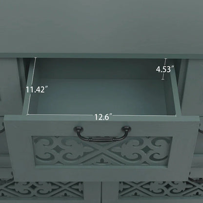Commode 7 tiroirs Meuble américain Convient pour la chambre à coucher - S/O