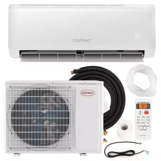 Climatiseur mobile Costway 12 000 BTU avec pompe à chaleur et télécommande
