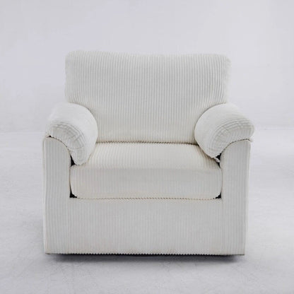 33 Fauteuils Crapaud Individuels en Velours Côtelé