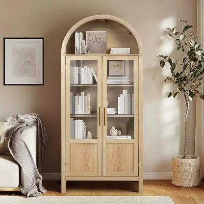Vatros Mobile Bar con Arco in Legno