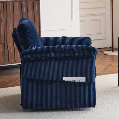 33 Fauteuils Crapaud Individuels en Velours Côtelé