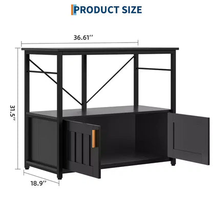 Supporto per acquario resistente per vasche da 150-190 litri, mobile in metallo e legno, capacità 300 kg, porta accessori per pesci, organizer elegante per la casa