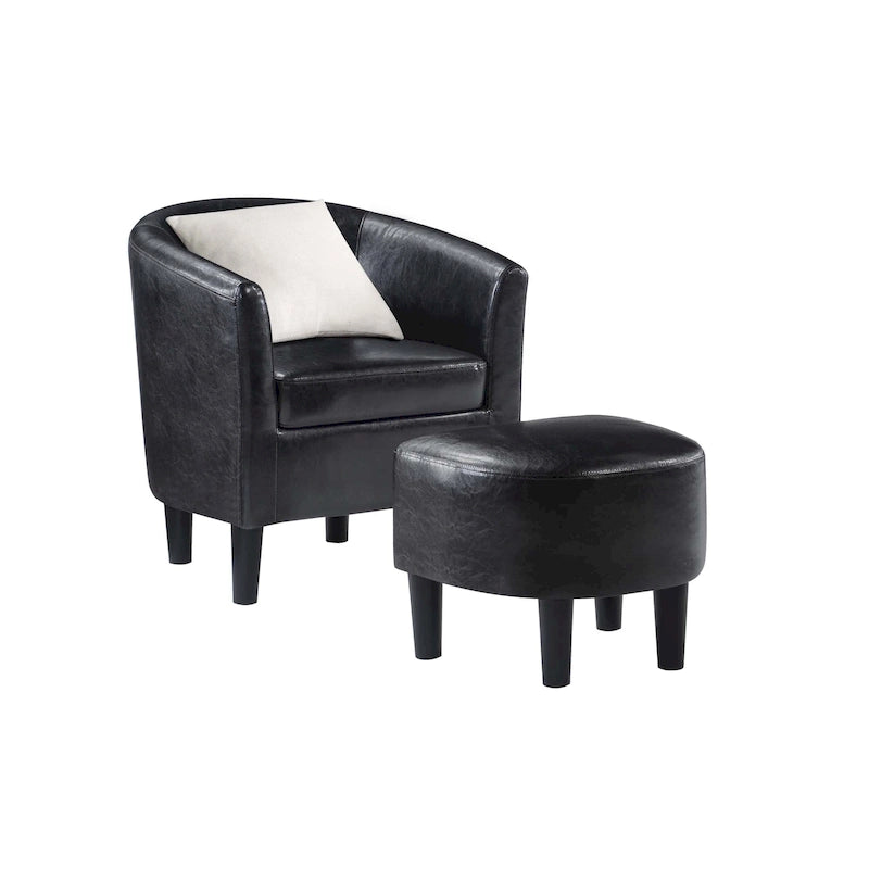 Convenience Concepts Take a Seat Churchill, Poltrona e Pouf