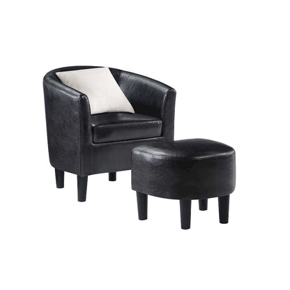 Convenience Concepts Take a Seat Churchill, Poltrona e Pouf