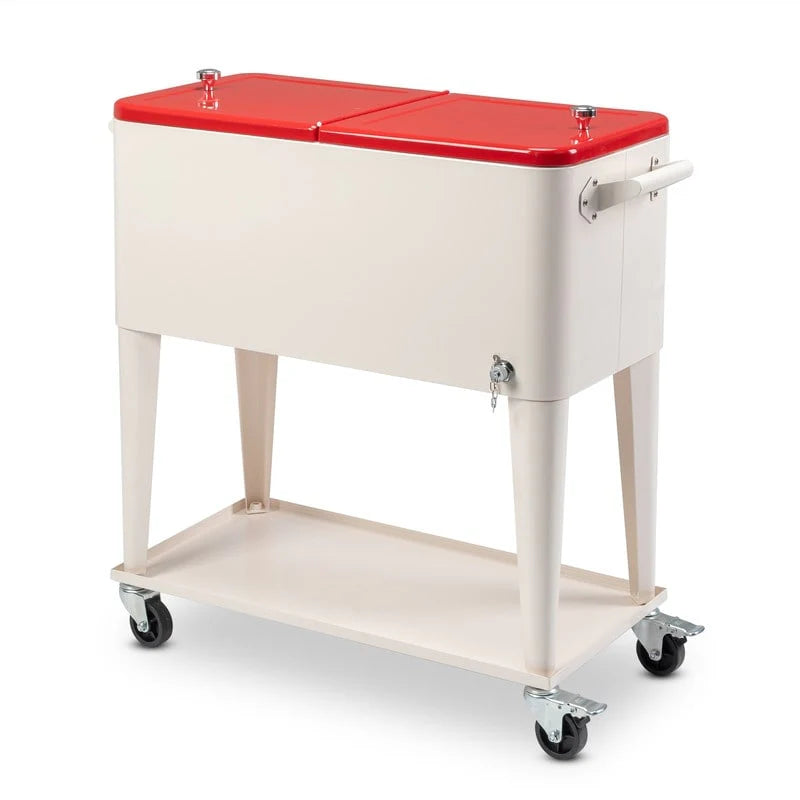 Frigorifero spray in ferro da 80QT con ripiano