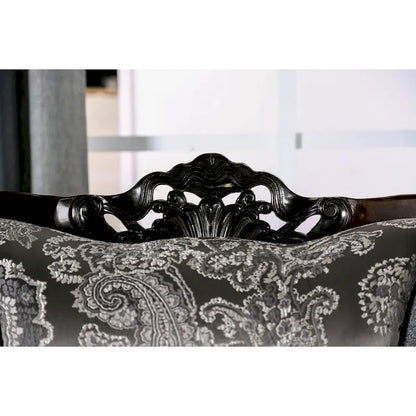 Set da salotto 2 pezzi con braccioli arrotolati in ciniglia tradizionale Dikic di Gracewood Hollow