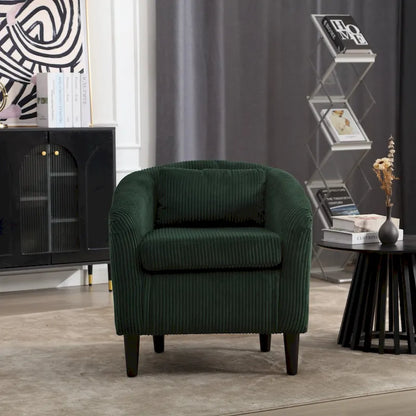 Fauteuil style moderne Fauteuil crapaud avec coussin et oreiller, canapé simple