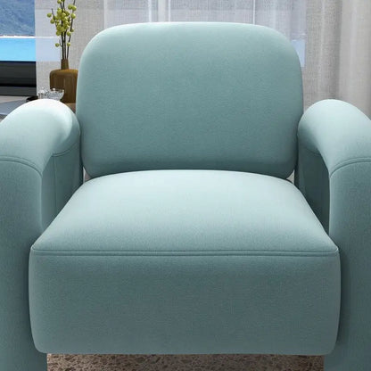 Fauteuil d'appoint SEYNAR moderne du milieu du siècle en velours pour salon