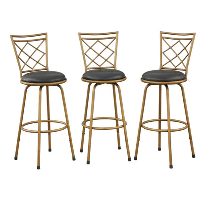 Sgabelli girevoli regolabili in altezza Simple Living Alyssa (set da 3)