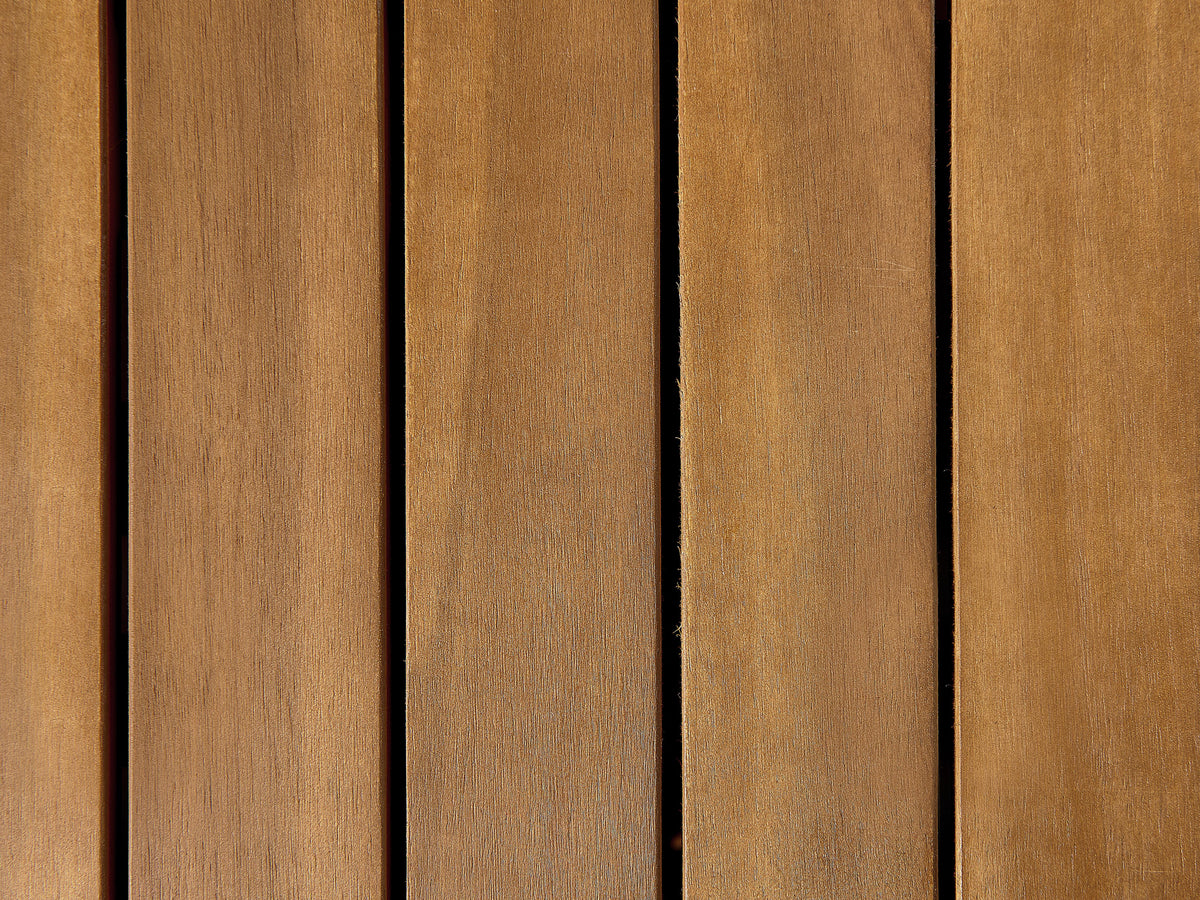 Panchina da giardino 160 cm con contenitore Legno d'acacia Marrone