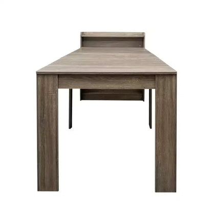GDFStudio Torin Tavolo da pranzo moderno allungabile con ripiano portaoggetti
