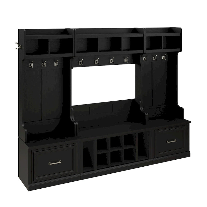 Set per l'ingresso Woodland con appendiabiti di Bush Furniture