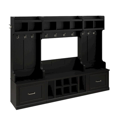 Set per l'ingresso Woodland con appendiabiti di Bush Furniture
