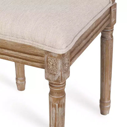 Lot de 6 chaises de salle à manger Regina en bois et cannage de style campagne française - Christopher Knight Home