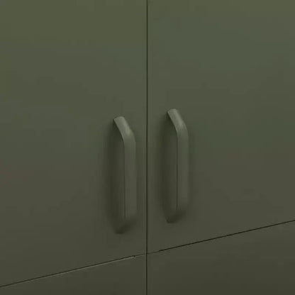 vidaXL Armoire vert olive 90x50x180 cm Acier