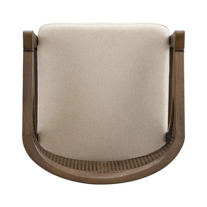 Christopher Knight Home - Chaise de salle à manger capitonnée en cannage (Lot de 2)