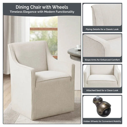 Sedia a rotelle Charlotte Dining Arm