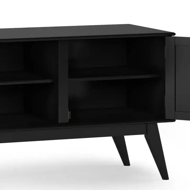 Tierney Mid-Century Solid Hardwood TV Stand for TVs up to 167,6 cm ¨C 152,4 cm Wide