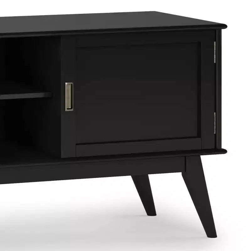 Tierney Mid-Century Solid Hardwood TV Stand for TVs up to 167,6 cm ¨C 152,4 cm Wide