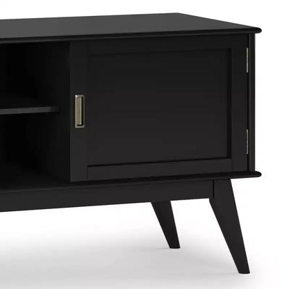 Tierney Mid-Century Solid Hardwood TV Stand for TVs up to 167,6 cm ¨C 152,4 cm Wide