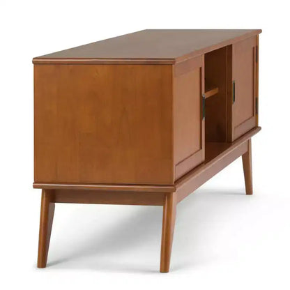 Tierney Mid-Century Solid Hardwood TV Stand for TVs up to 167,6 cm ¨C 152,4 cm Wide