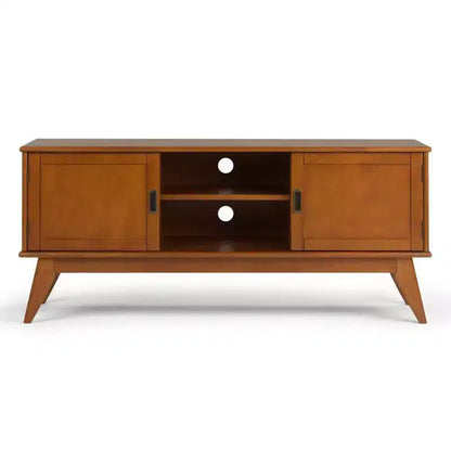 Tierney Mid-Century Solid Hardwood TV Stand for TVs up to 167,6 cm ¨C 152,4 cm Wide