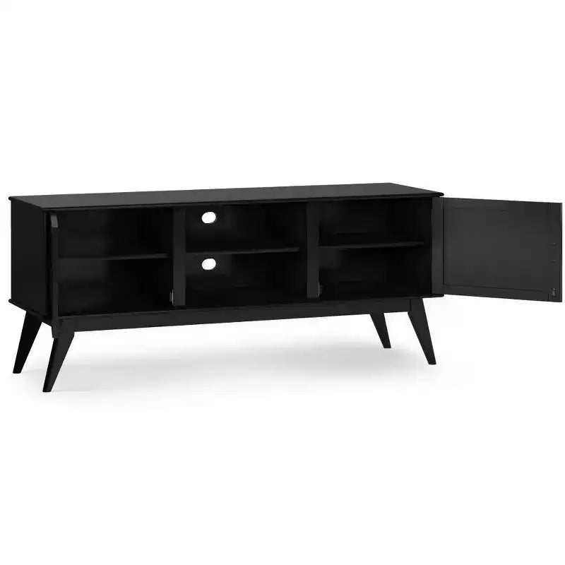 Tierney Mid-Century Solid Hardwood TV Stand for TVs up to 167,6 cm ¨C 152,4 cm Wide