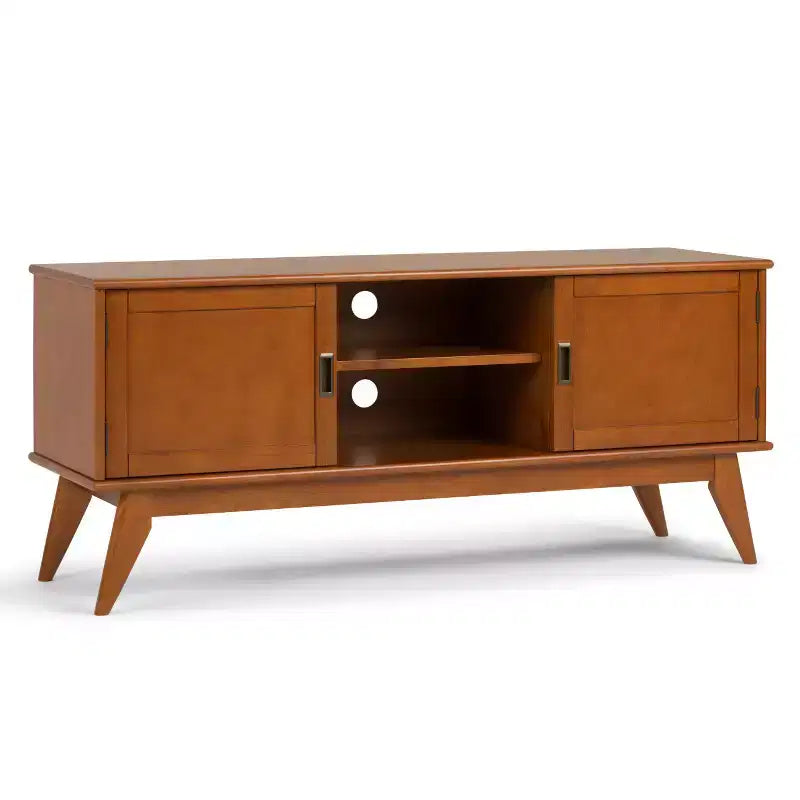 Tierney Mid-Century Solid Hardwood TV Stand for TVs up to 167,6 cm ¨C 152,4 cm Wide ¨C immagine prodotto 1