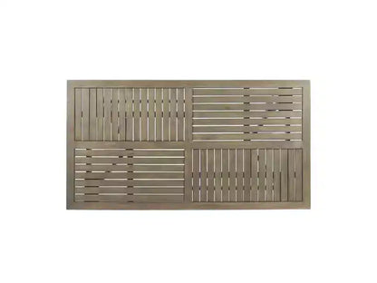 Set da pranzo 7 pezzi Monterey in acacia e vimini - Christopher Knight Home