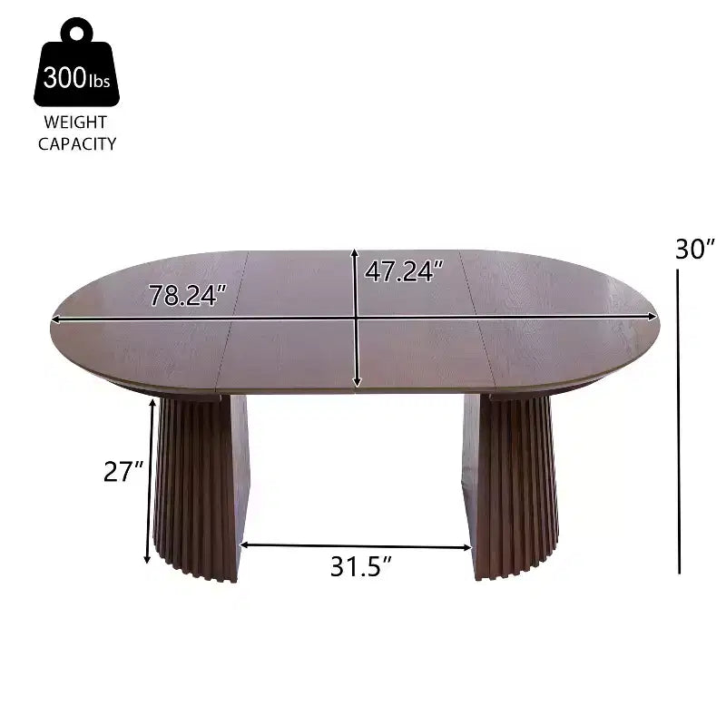 Set da pranzo allungabile Christopher Knight Home Bennett Mid-Century Modern 5 pezzi in legno, con tavolo e 4 sedie imbottite con schienale in canna