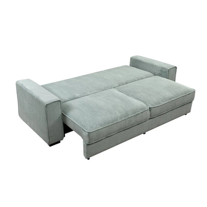 Divano Letto Grande Roomfitters con Contenitore, Divano Moderno a 3 Posti, Divano Imbottito per Piccoli Spazi