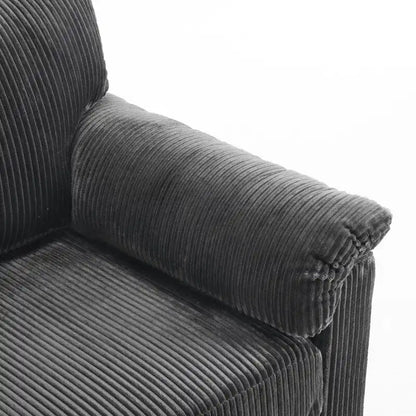 33 Fauteuils Crapaud Individuels en Velours Côtelé