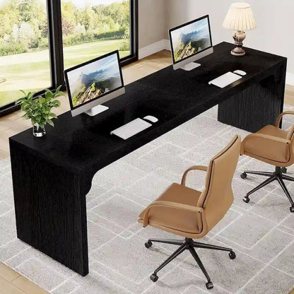 Ampia scrivania per computer per due persone, 199,9 L x 58,4 P