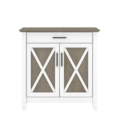 Scrittoio Key West con mobiletto di Bush Furniture