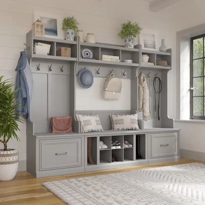 Set per l'ingresso Woodland con appendiabiti di Bush Furniture