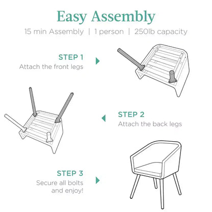 Lot de 2 chaises de salle à manger d'extérieur Best Choice Products, en osier tressé, capacité de 113 kg
