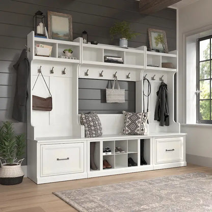 Set per l'ingresso Woodland con appendiabiti di Bush Furniture