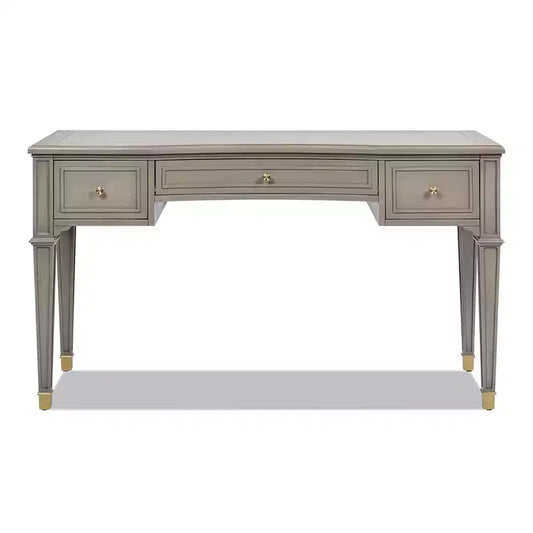 Scrivania direzionale in legno a 3 cassetti Dauphin 55 di Jennifer Taylor Home