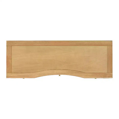 Scrivania direzionale in legno a 3 cassetti Dauphin 55 di Jennifer Taylor Home