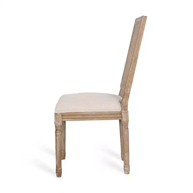 Lot de 6 chaises de salle à manger Regina en bois et cannage de style campagne française - Christopher Knight Home
