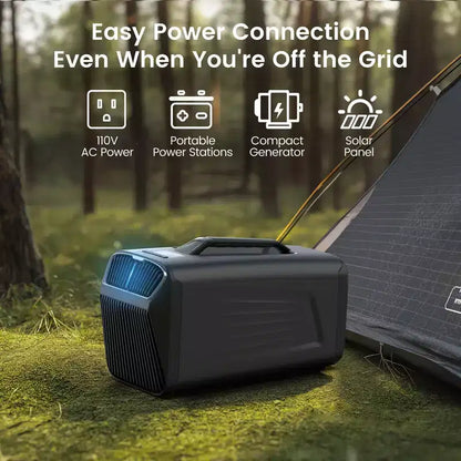 Condizionatore portatile Waykar 3-in-1 da 5000 BTU con deumidificatore e telecomando per tenda, campeggio e camper