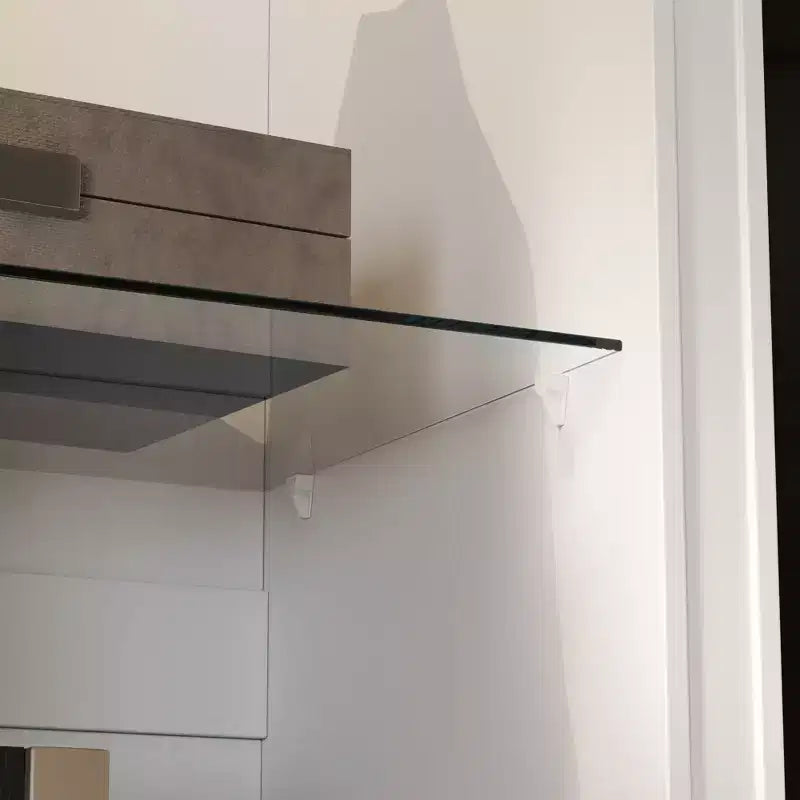 Famapy Mobile TV Bianco - Ampio Porta TV con Ante e Faretti LED per Soggiorno