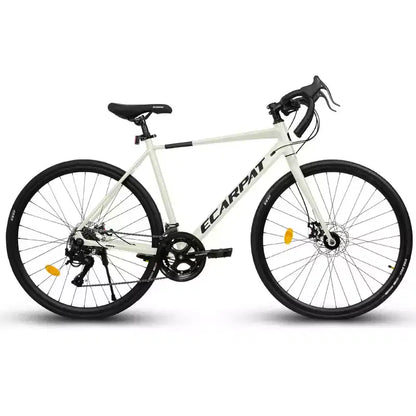 Vélo de Route Whisen, Cadre en Aluminium Léger, Freins à Disque, 16 Vitesses, Accélération Rapide, Adapté aux Hommes et aux Femmes